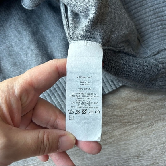 Armani Exchange Pure Cotton Hooded Cardigan Sweater - Picture 10 of 16